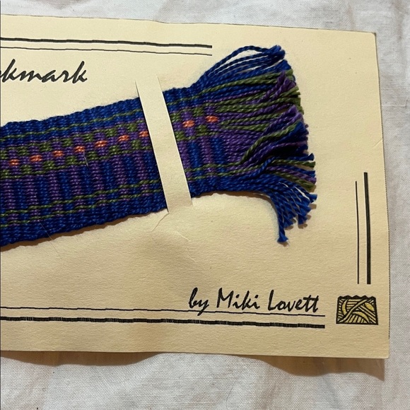 Handwoven Bookmark by Miki Lovett - Picture 5 of 7